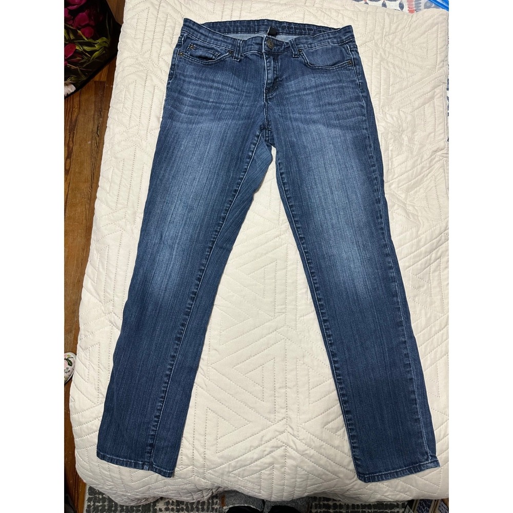 Gap Perfect Boot Jeans Womens 8/29R Medium Wash Blue Denim Stretch Bootcut